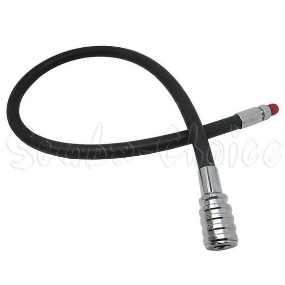 Scuba Choice Scuba Diving 350PSI Low Pressure LP Hose for Air 2 BCD, 18"