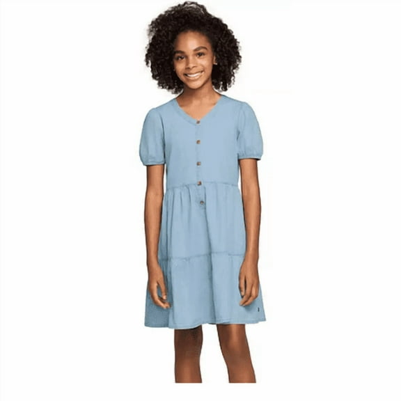 Gap Kids Girls Woven Dress Size XL Blue