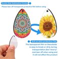 thumbnail image 3 of Sublimation Blank Earrings Unfinished Teardrop Heat Transfer Earring Pendant with Earring Hooks and Jump Ring 250 Pieces, 3 of 9