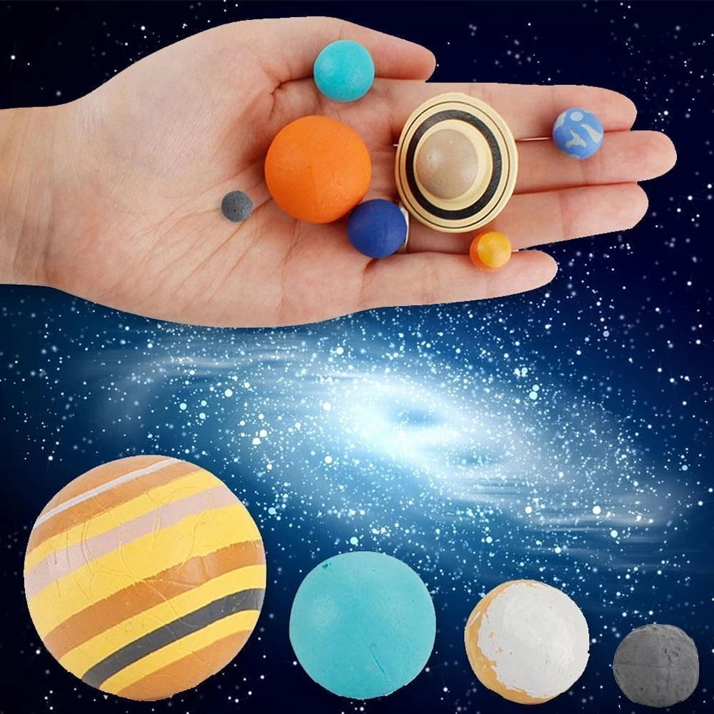 520 Sistema solar Mobile making kit sistema solar planeta colores de resplandor bastelset 