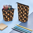 thumbnail image 5 of Lsque Bee and Honey Pattern Telescopic Pencil Bag Pen Holder Stationery Case, Stand-up Retractable Transformer Bag Organizer, 5 of 6