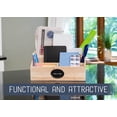 thumbnail image 4 of Nat & Jules This and That Natural Woodgrain 11.5 x 6 Wood Desk Mail Organizer, 4 of 6