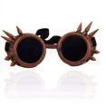 thumbnail image 3 of Gafas Steampunk estilo victoriano Funky Festival Rave gafas Vintage soldadura Cosplay gafas con doble lupa Ocular ShuxiuWang 8390605958595, 3 of 4