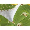thumbnail image 4 of Ambesonne Cactus Quilted Bedspread Set 3 Pcs, Thorny Opuntia Heart, King Size, Green Yellow Orange, 4 of 5