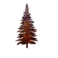 thumbnail image 2 of Rustic Metal Christmas Tree, 1Pc Farmhouse Country Retro Outdoor Garden Decoration, Xmas Yard Ornament For Garden Patio Lawn Decor, 2 of 6