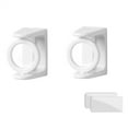 thumbnail image 1 of 2Pcs Self Adhesive Curtain Rod Bracket Rotation Adjustable Bathroom Kitchen Curtain Rod Holder Hooks For Home Kitchen Bathroom, 1 of 11