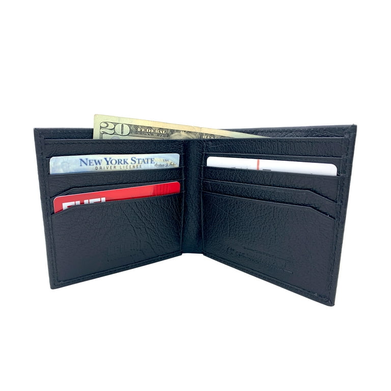 George RFID Blocking Men's Hipfold Wallet, Black George RFID Blocking Men's Hipfold Wallet, Black