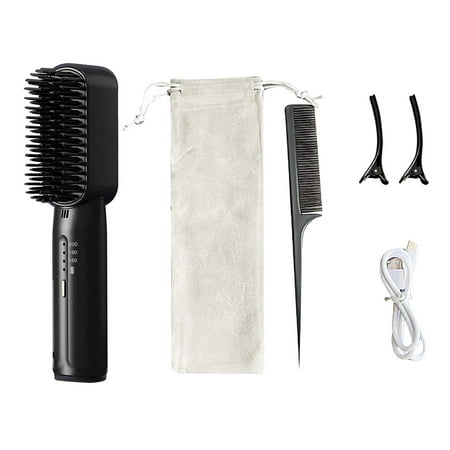 

Wireless Hair Straightening Comb Negative Ion Does Not Hurt Hair Portable USB Charging Straightening Splint Dormitory Curl Talk Cant Stop Extension Sealant 10 Hair Products Saints And Hair Products