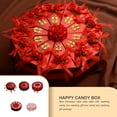 thumbnail image 7 of Amaiiu 10 Pieces/Set Wedding Candy Box Sweet Cake Storage Boxes Engagement Party Decorative for Cookie Biscuit Dessert Red Large Type 14, 7 of 7