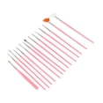 thumbnail image 3 of Juego de Pinceles para Decoración de Uñas 15 Piezas BuyWeek, 3 of 14