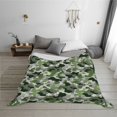 thumbnail image 6 of Throw Blanket Print Camouflage Pattern Soft Cozy Fleece Flannel Blanket Home Decor for Couch Sofa Bed 40"x30", 6 of 7