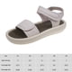 thumbnail image 2 of Sandalias planas cómodas sandalias de playa de verano zapatos de verano con correa al tobillo para mujer, 2 of 9