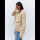 thumbnail image 4 of Cárdigan de para Mujer, Estilo Holgado, de Punto Cálido. Colorante de Avena M, 4 of 8