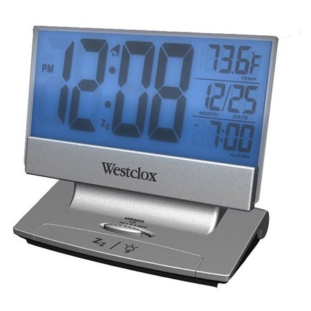 Westclox Adjustable Alarm LCD Digital Alarm Clock - Best Clocks