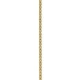 thumbnail image 2 of 14K Yellow Gold 1.8mm Lightweight Flat Bismark Chain Anklet (10 X 1.8) Made In Italy hlf13-10, 2 of 4