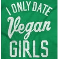 thumbnail image 2 of Date Vegan Girls Funny Vegetarian Gym Zip Hoodie Sweatshirt Men Brisco Brands 3X, 2 of 6