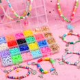 thumbnail image 3 of Clay Beads, and Letters Beads for Making Polymer Clay Beads Colorful 3869 Pcs, 3 of 8