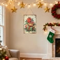 thumbnail image 5 of PEIBang Christmas Wall Decor,Vintage Metal Christmas Wall Plaque Sign for Home Front Door Porch Indoor Outdoor Decor,8x12 Inch, 5 of 6