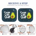 thumbnail image 6 of Kll Avocado In Space1 Windshield Sun Shade 2-Piece Foldable Car Front Window Sunshade For Most Sedans Suv Truck- Large, 6 of 7