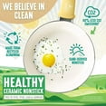 GreenLife Soft Grip Healthy Ceramic Nonstick Yellow Cookware Pots and