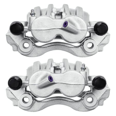 Front Brake Calipers w/ Bracket Pair For 1500 2500 3500 ProMaster Pro 3.6L