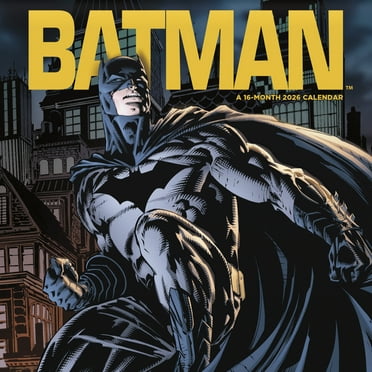 The Batman - Comic Wall Calendar, (Paperback)
