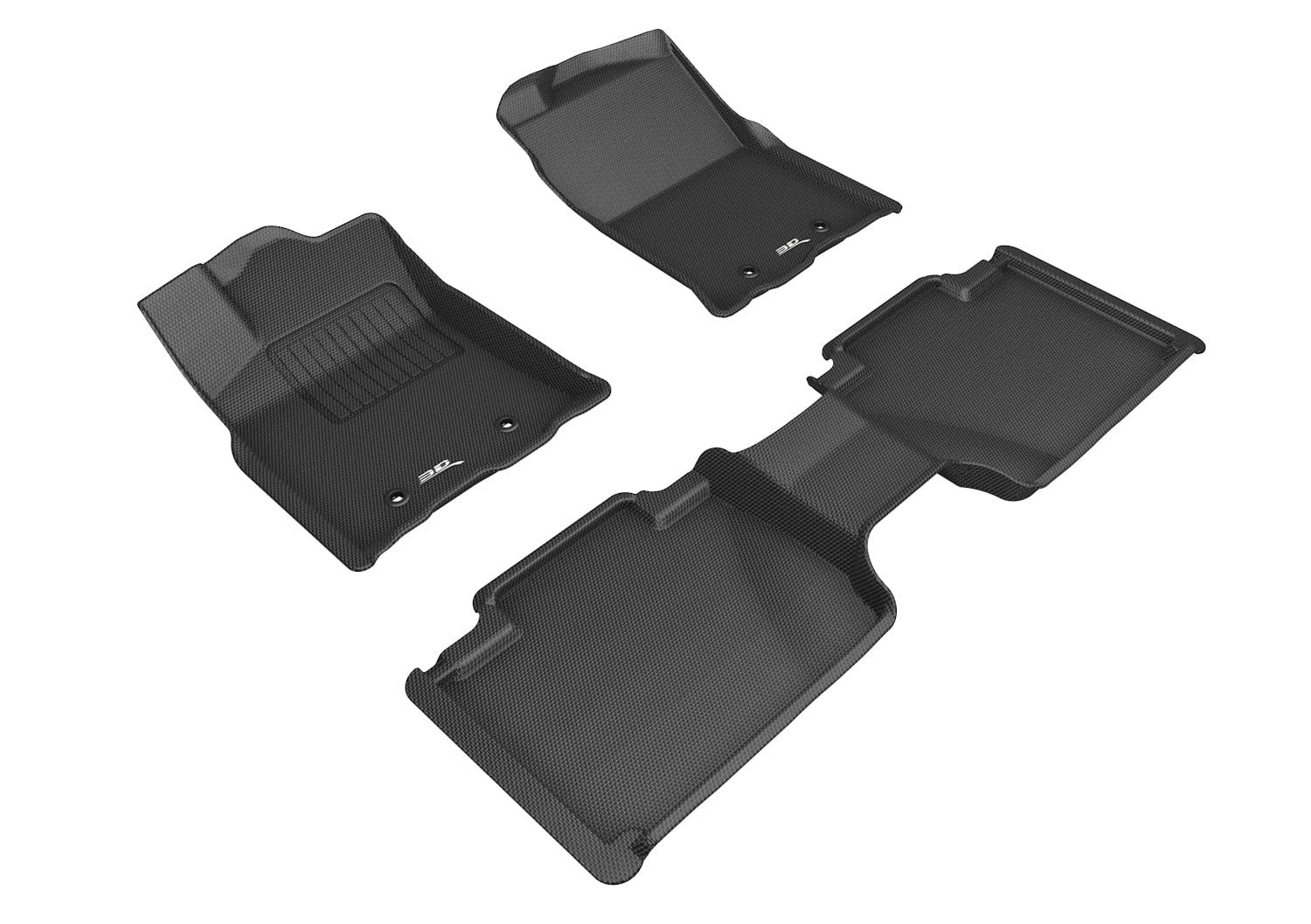 3D MAXpider Kagu Floor Mats For Jaguar F-Pace / Range Rover Velar – Front Row, Custom Fit All Weather Liners