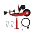 thumbnail image 4 of Mesa de lucha de brazos, polea para ejercitar muñecas, fortalecedor, accesorios de fácil instalación, máquina de polea de escritorio para, 4 of 8