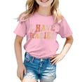 thumbnail image 1 of FhsagQ Mode Décontractée pour Enfants 7 Juillet, T-Shirt à Manches Courtes et Col Rond, Taille 6-7 Printemps, 1 of 4