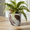 thumbnail image 2 of Mainstays 6 in Paxton Red Canyon Ceramic Planter, 2 of 9