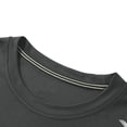 thumbnail image 6 of Handshe Men's Sport T-Shirt, Solid Color Long Sleeve Round Neck, Viscose Moisture-Wicking Cooling Top for Gym, Fitness and Daily Wear, 6 of 7