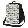 thumbnail image 1 of Disketp Transport Train Bolsa Térmica Estampada para Almuerzo, Lonchera para Hombres y Mujeres Adultos, 1 of 7