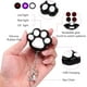 thumbnail image 2 of Puntero para gatos, ajustable, 5 patrones, mini linterna LED, llavero, juguete interactivo para gatos, recargable por USB, luz roja/púrpura/blanca, para herramienta de entrenamiento de perros y gatos, 2 of 5
