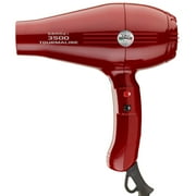 GAMMA+ 3500 Tourmaline Power Professional Ionic Hair Dryer, 2000W, 6 Heat/Speed Settings, Red