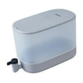thumbnail image 1 of Dispensador de bebidas con espita, botella de agua, dispensadores de bebidas heladas, jarra de jugo de gran capacidad, 4L, para uso diario en el Gris claro, 1 of 9