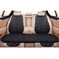 thumbnail image 1 of Car Seat Cover Front/Rear Flax/Linen Seat Cushion Protector Pad Black/Red/Beige/Grey/Coffee/Brown For Polo Polo X3 X45, 1 of 5