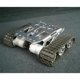 thumbnail image 4 of Chasis de tanque inteligente con absorción de impactos de luz de doble motor, juguete educativo de bricolaje para niños y adultos, fácil de montar Baoblaze Robot Tank Chassis, 4 of 8