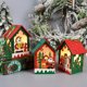 thumbnail image 5 of Injueey Adorno de casa LED de Navidad, cabina de iluminación exquisita, colgante luminoso en miniatura hecho a mano brillante, decoraciones para Kits de decoración para fiestas Anciano Injueey HA068044-01, 5 of 6