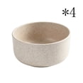 thumbnail image 2 of Silicone Round Bowls, 4 Pack Unbreakable Serving Bowls for Cereal Snack Salad Soup Rice Meal Prep Kitchen Table Daily Dining, 2 of 7