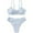 Blue, variant on Zanarzt Kids Swimsuits Girls Swimsuit Two Piece Bikini Set Summer Bathing Suit with Chest Pad Teen Girls Swimsuits 9-11 Years,Pink
