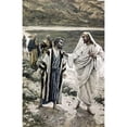 thumbnail image 3 of Tissot, James 13x18 Black Modern Framed Museum Art Print Titled - Feed My Lambs, 3 of 5