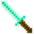 thumbnail image 4 of Fun Central 18" Teal LED Pixel Sword – Flashing Lights, Retro Toy for Cosplay & Parties, 4 of 6