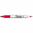 thumbnail image 2 of Sharpie® Twin Tip Permanent Marker, Red, 2 of 2