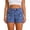 BU2, variant on Conairie Jean Cargo Shorts for Women Y2k High Waist Stretchy Denim Shorts Summer Shorts with Pockets BU1 L