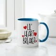 thumbnail image 4 of CafePress - Lil' Heart Breaker - 11 oz Ceramic Mug - Novelty Coffee Tea Cup, 4 of 4