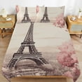 thumbnail image 2 of Eiffel Tower Bedding Set with Zipper Closure for Girls & Boys, 2 of 6