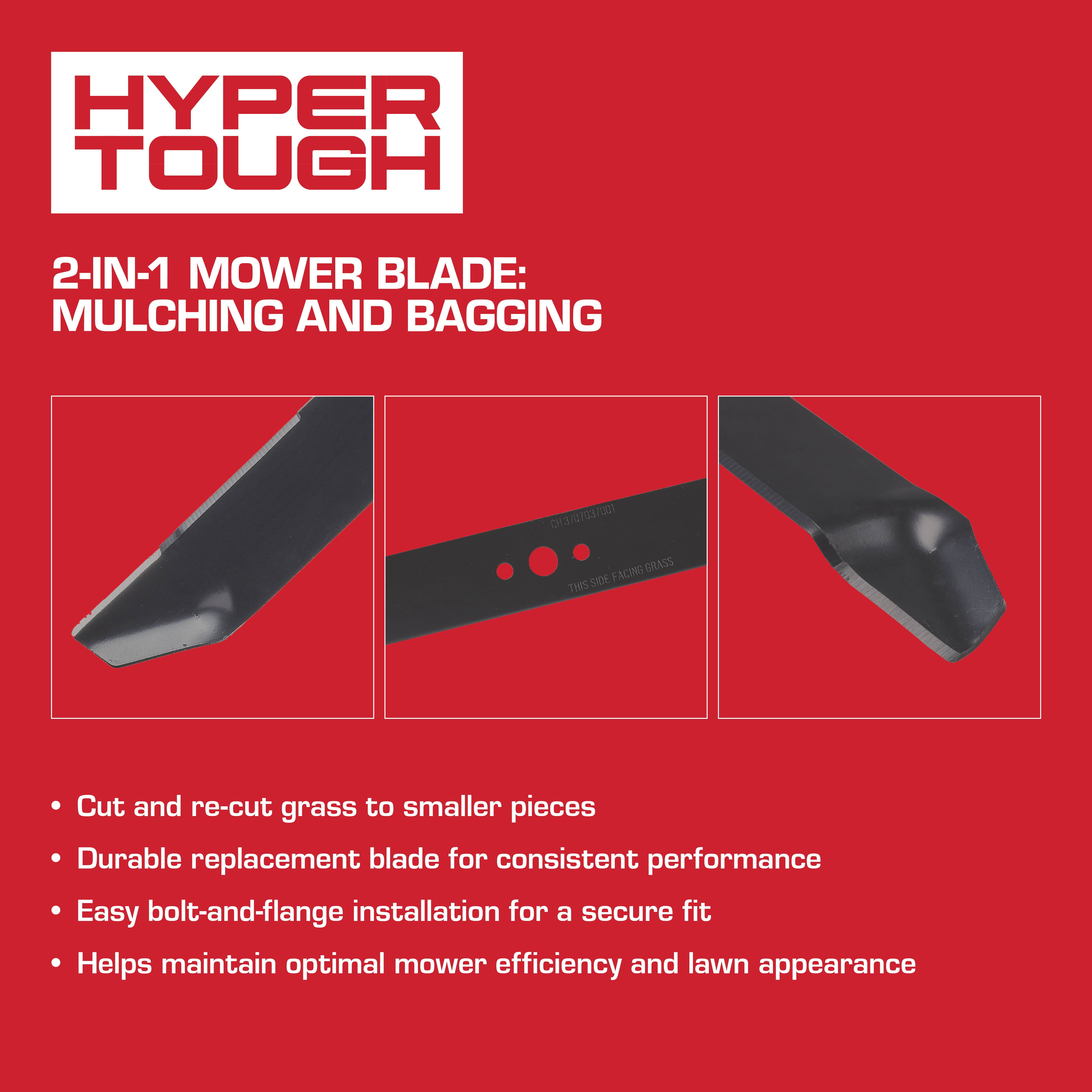Hyper Tough 20" Mower Blade for Hyper Tough 20" 20V Cordless Push Mower