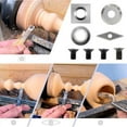 thumbnail image 2 of MYG 8pcs Carbide Insert Cutter for Wood Lathe Turning Finisher Hollow Tool, 2 of 10