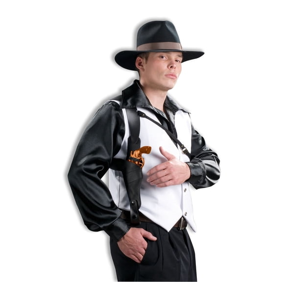 Halloween Gangster Gun And Holster