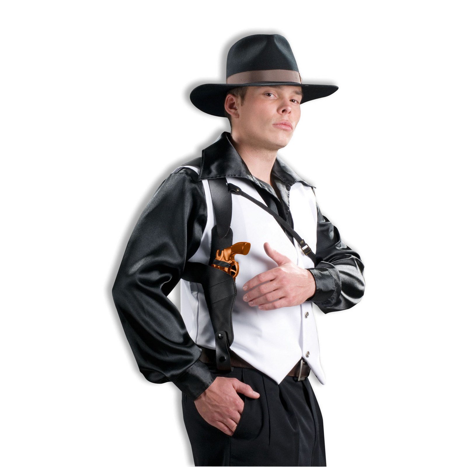 Halloween Gangster Gun And Holster
